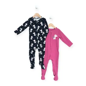 Baby 2-pack organic cotton sleepsuits (74)