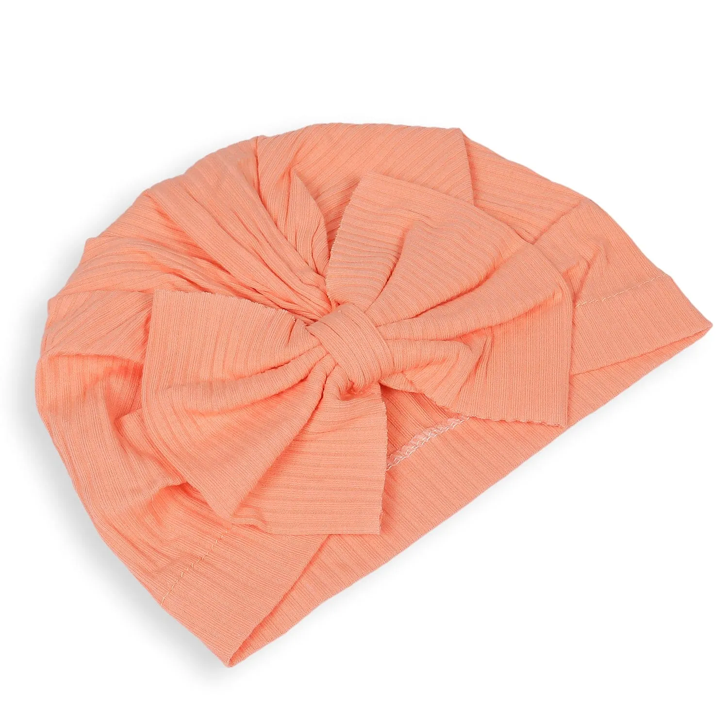 Bow Turban Cap - Orange