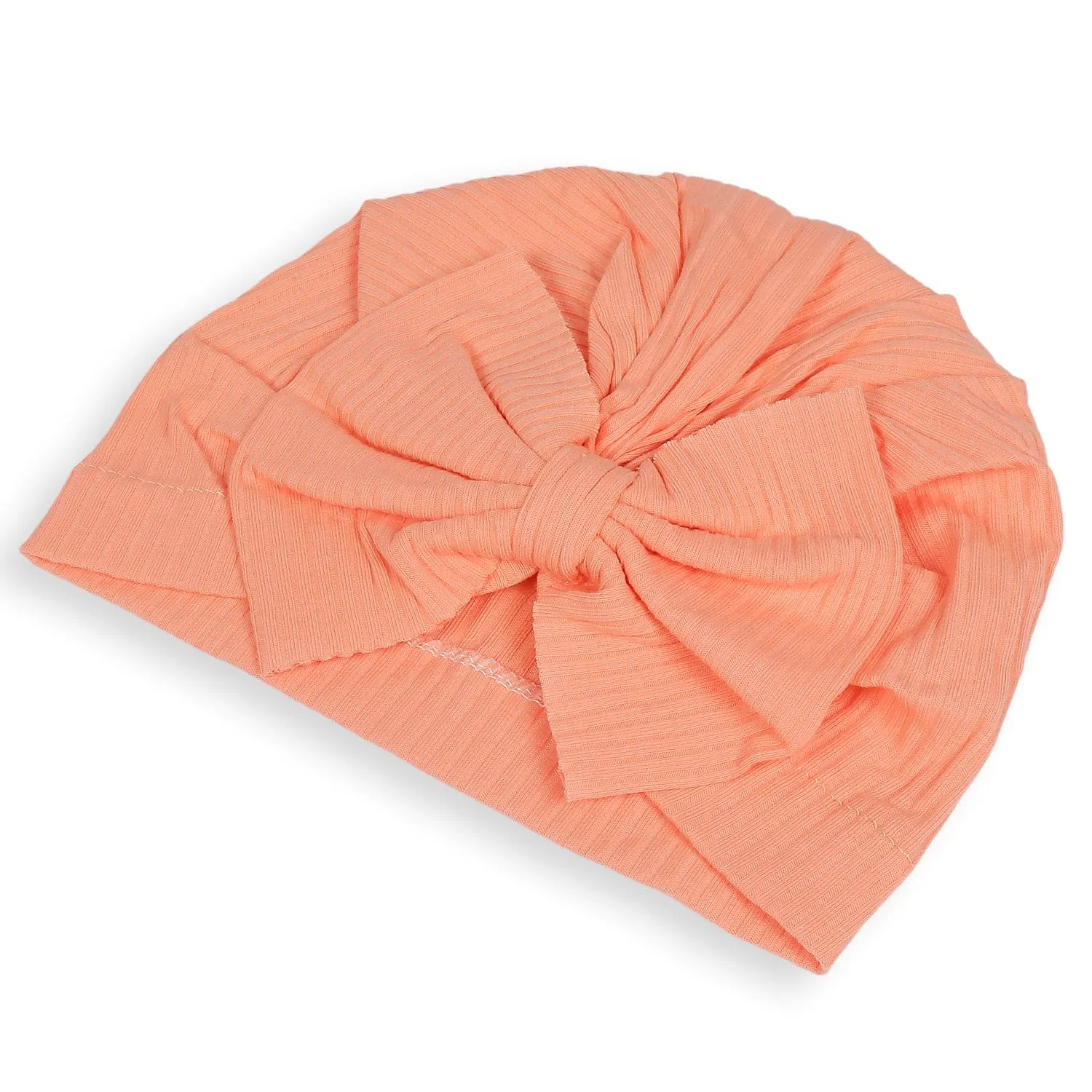 Bow Turban Cap - Orange