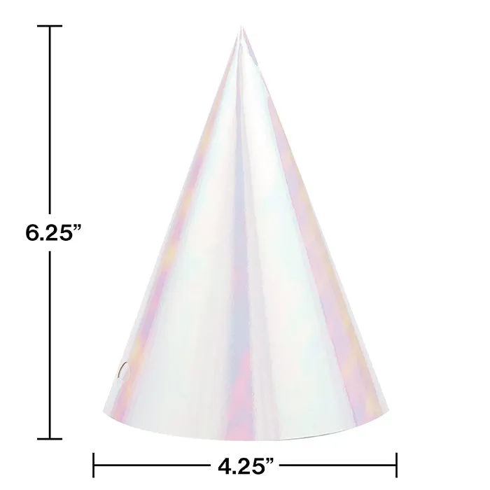 Bulk Iridescent Party Party Hats (96 per Case)
