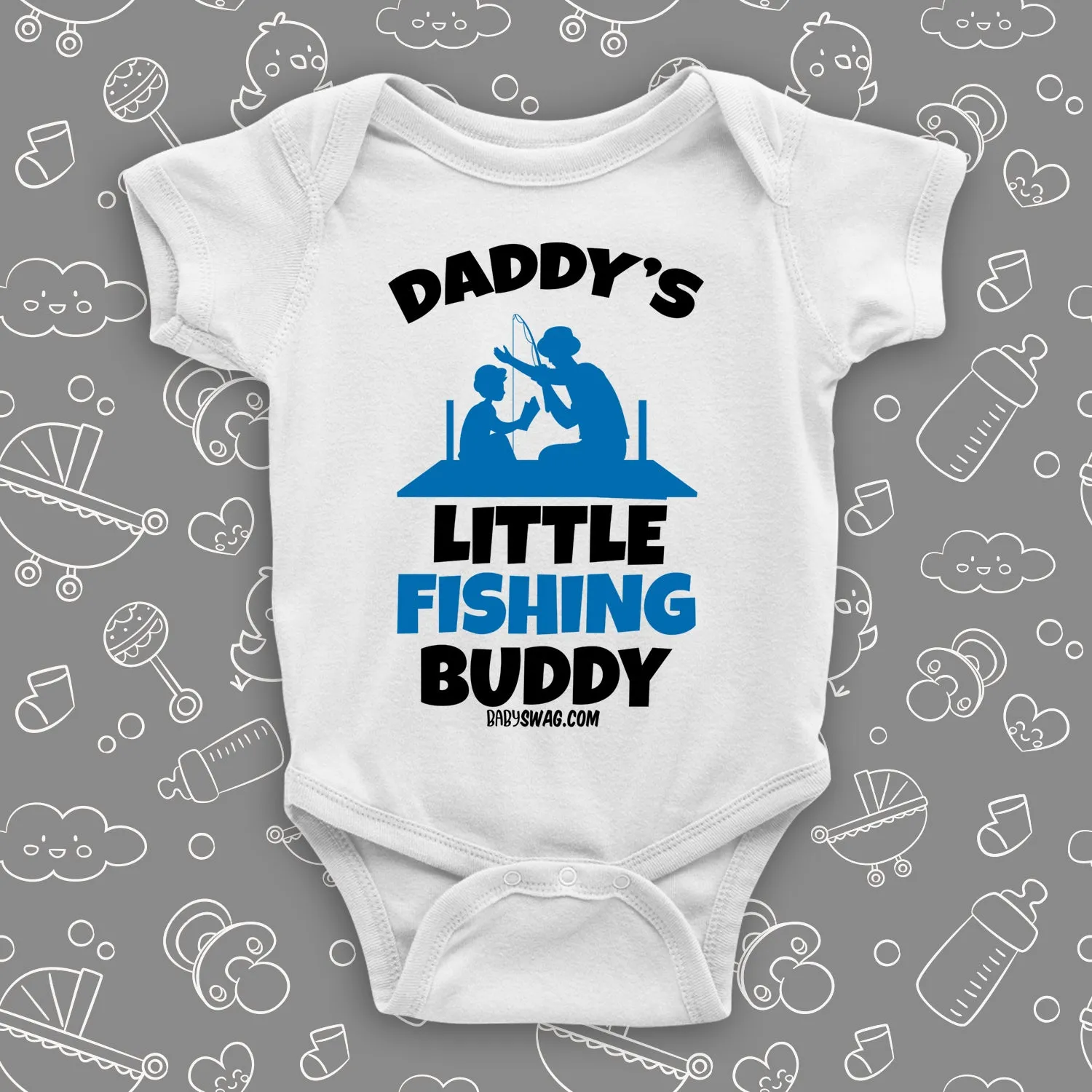 Daddy's Little Fishing Buddy