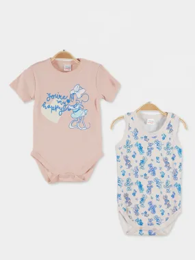 Disney Minnie Mouse Bodysuits - 2 Pack