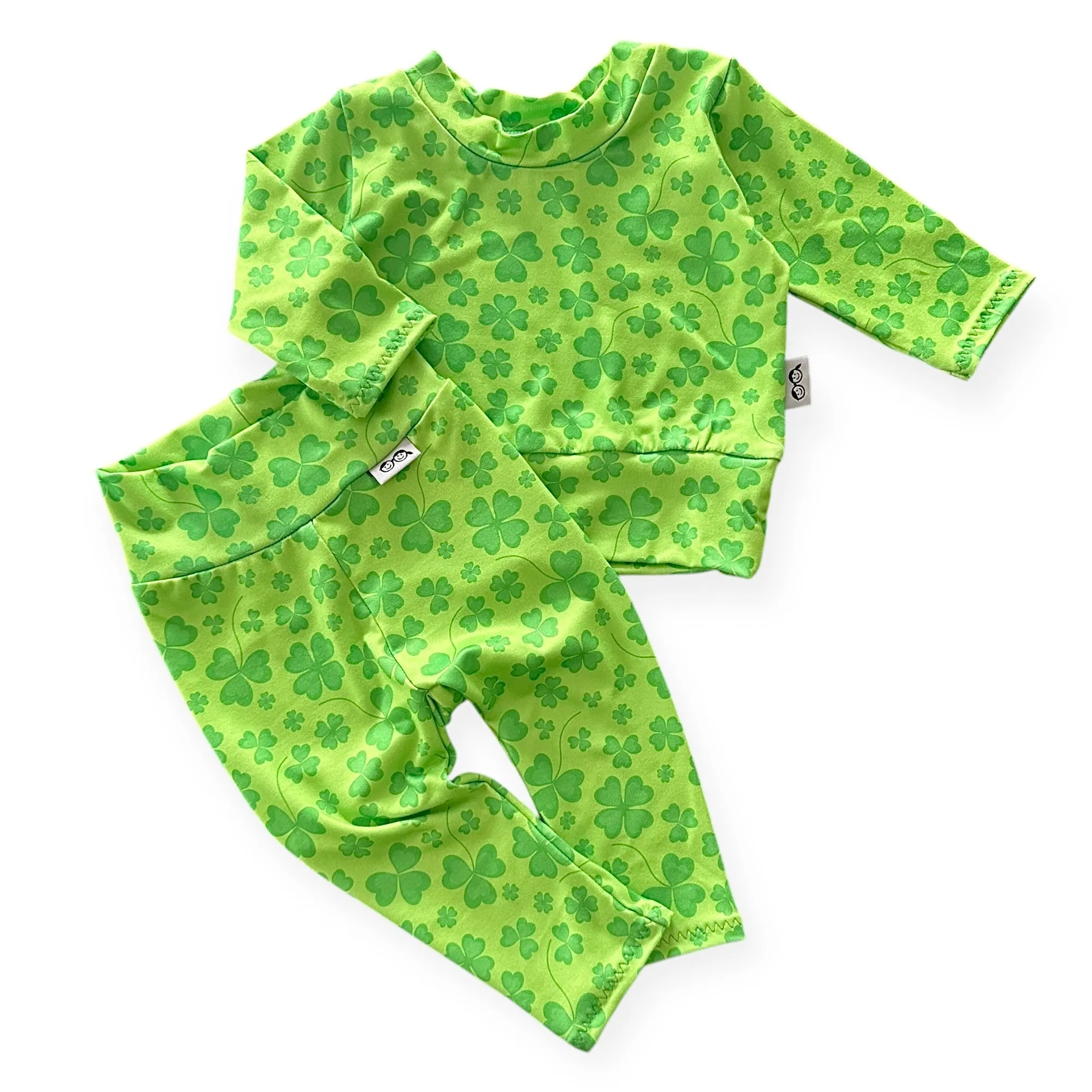 Green Shamrocks Lounge Set