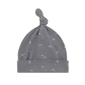 Knotted Baby Hat Night Sky