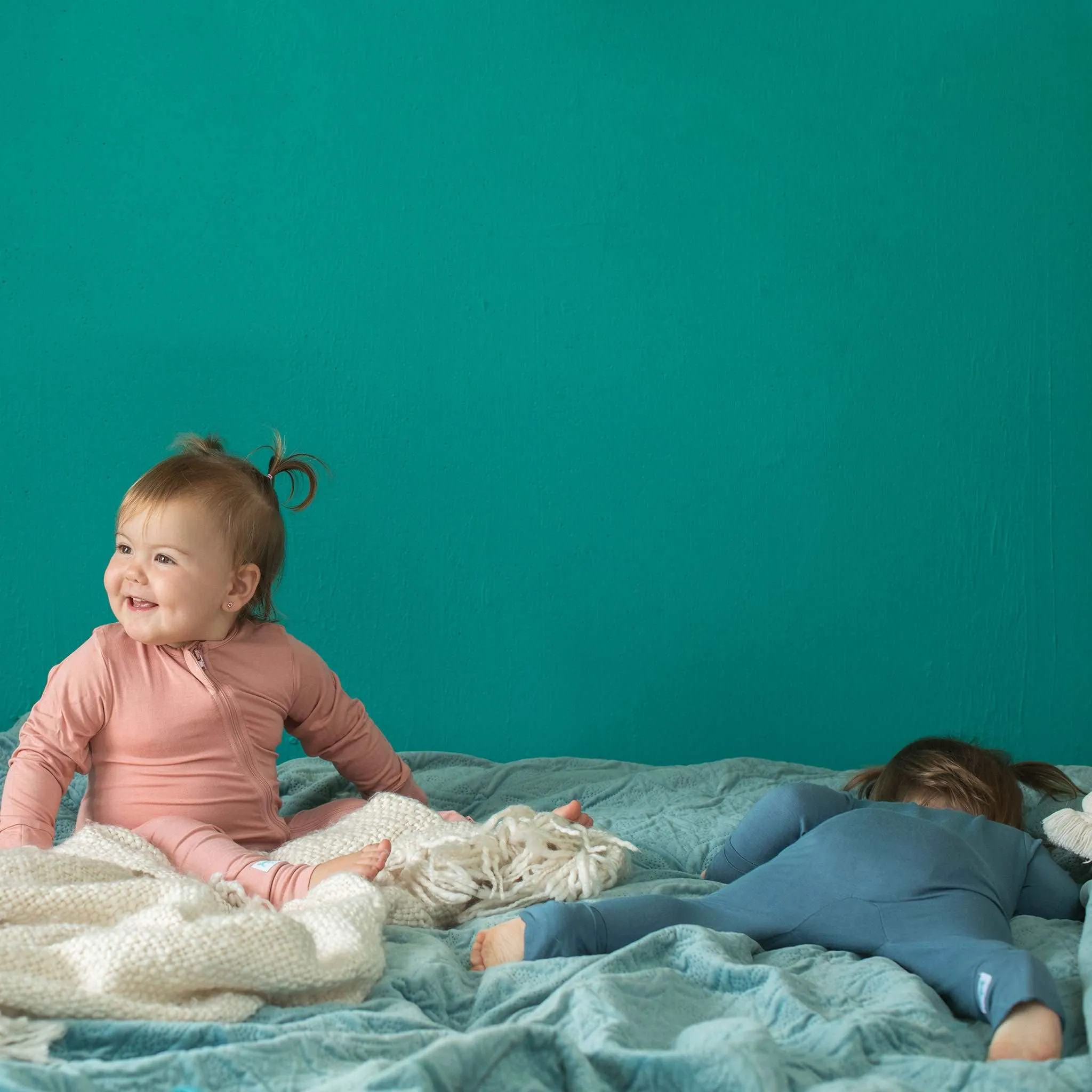 Long-Sleeve Bamboo Rompers