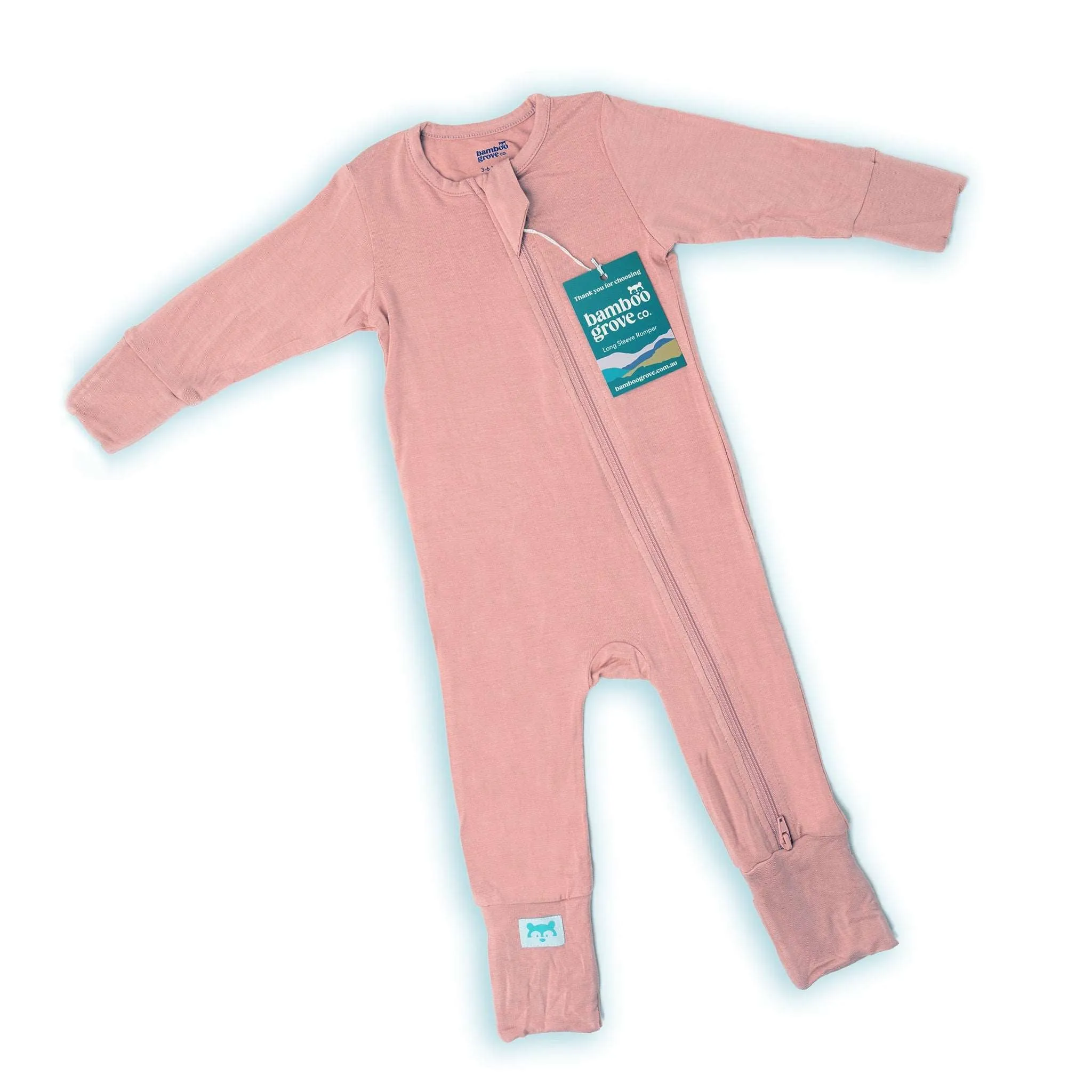Long-Sleeve Bamboo Rompers