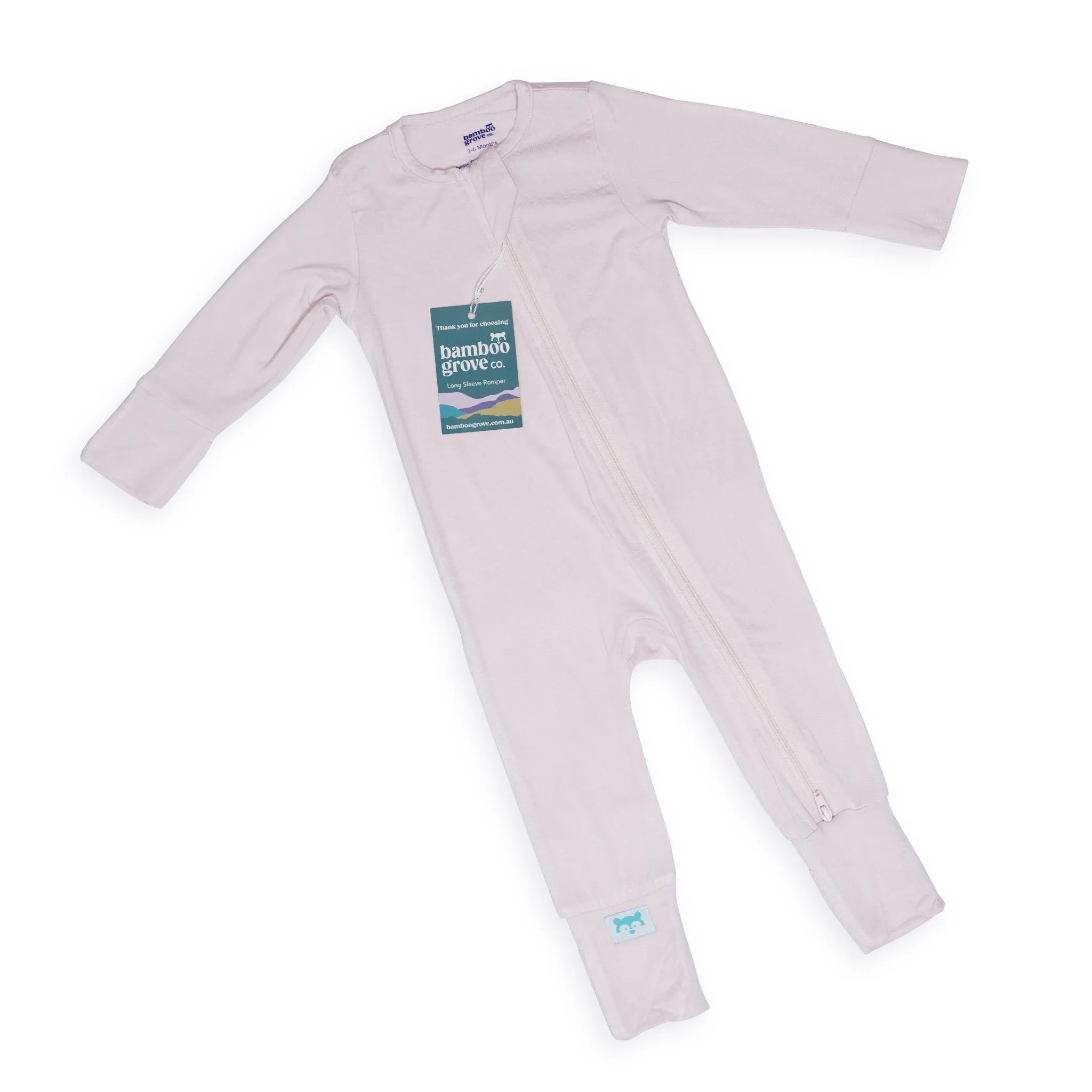 Long-Sleeve Bamboo Rompers
