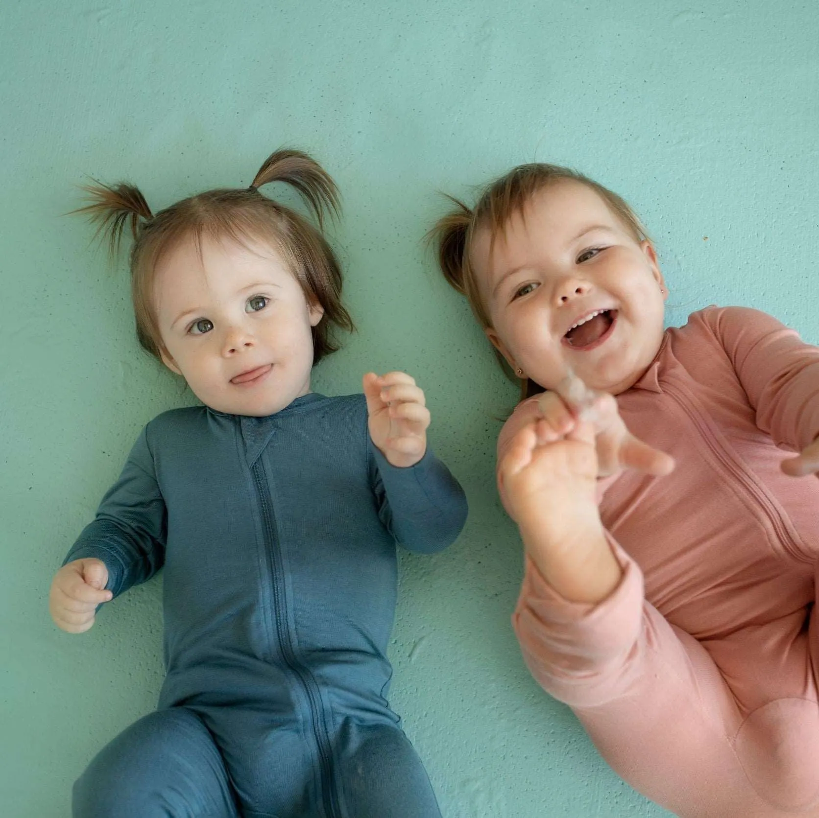 Long-Sleeve Bamboo Rompers