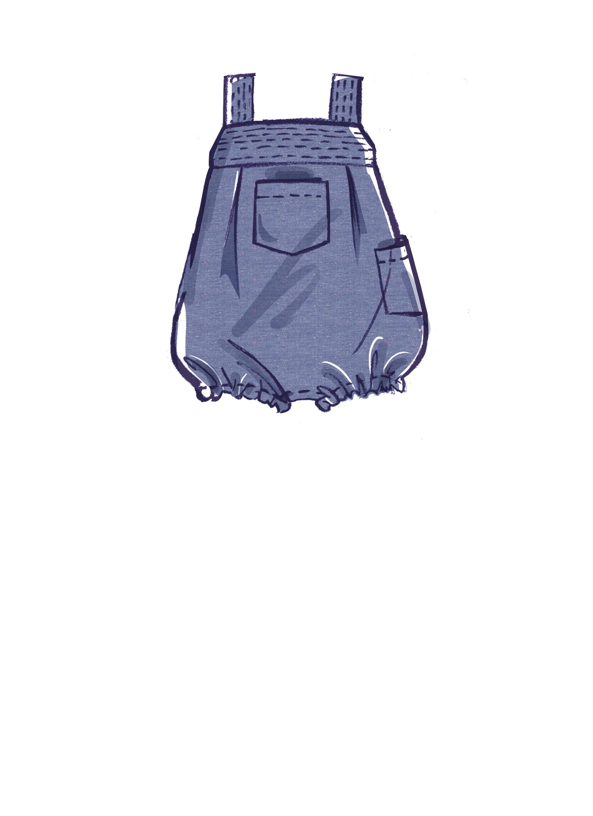 McCall's Pattern 8315 Infants' Rompers