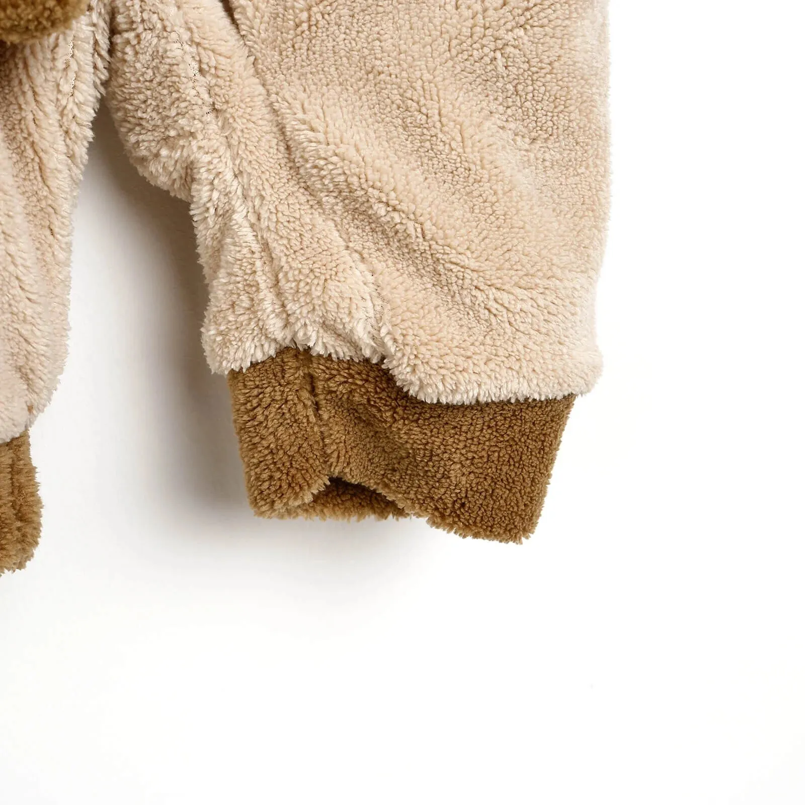 Midimod Newborn Welsoft Jumpsuit - Beige