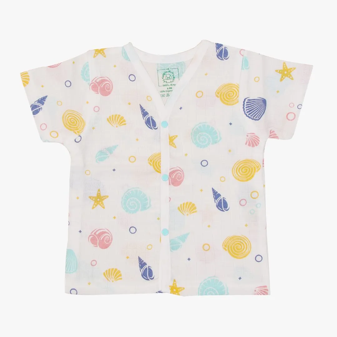 Muslin Sleep Suit for babies and kids (Unisex) Combo 1 - Pack of 3