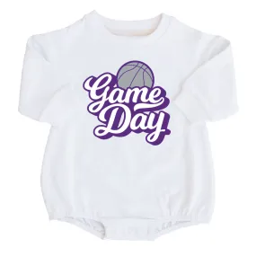 Texas Christian University | Basketball Graphic Sweatshirt Bubble Romper
