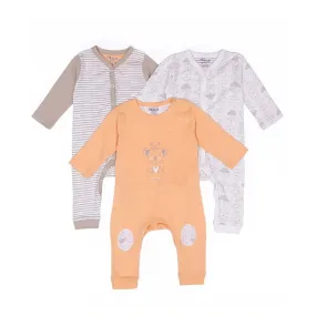 Unisex Comfy Knitted Sleep Suit - Koala (Pack of 3)