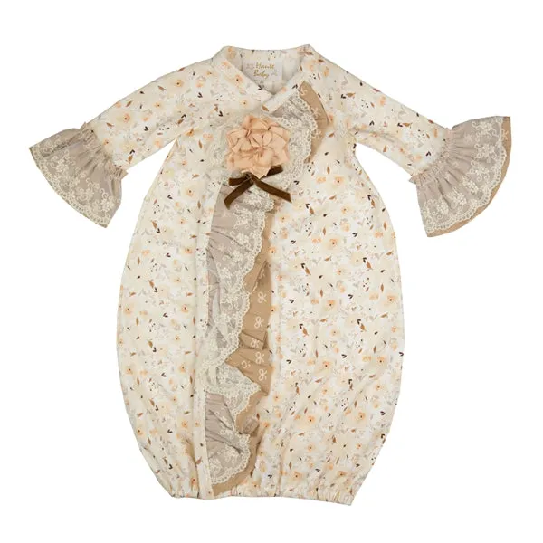 YCC01 Baby C'est Chic baby layette Gown by Haute Baby